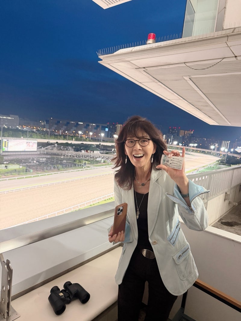 柏木由紀子 競馬で6回の払い戻しの画像