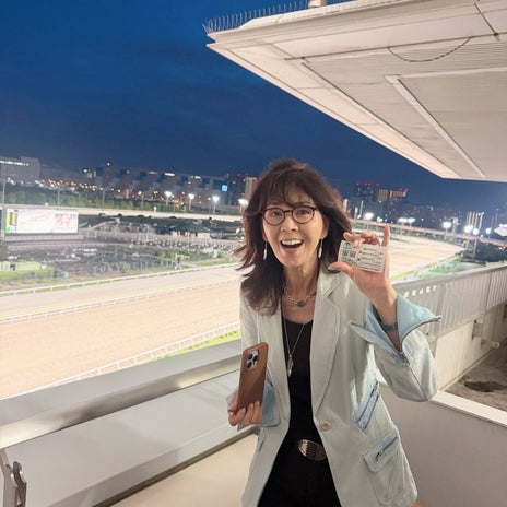柏木由紀子 競馬で6回の払い戻しの画像
