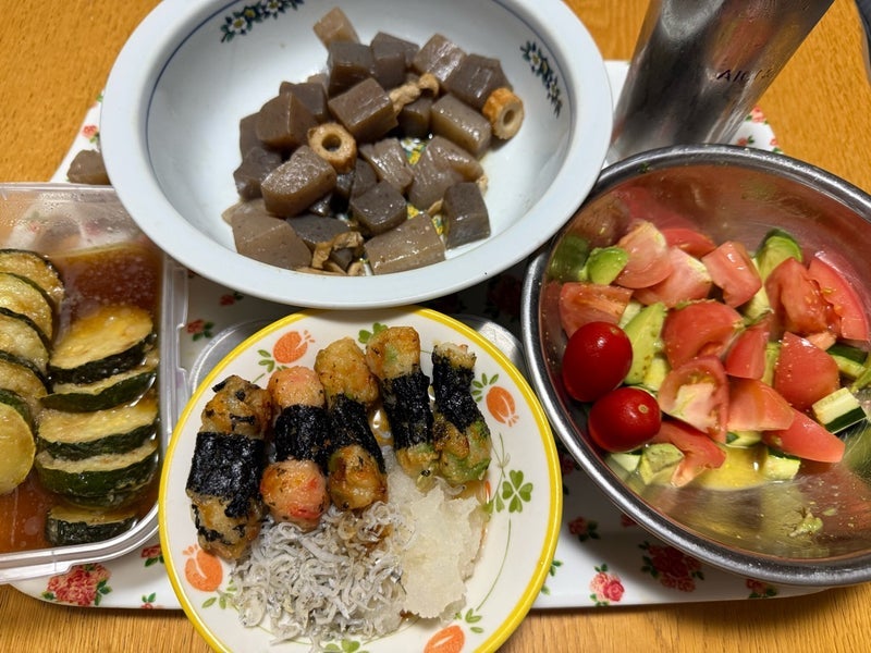ダイエット中の揚げ物と食べ放題の画像