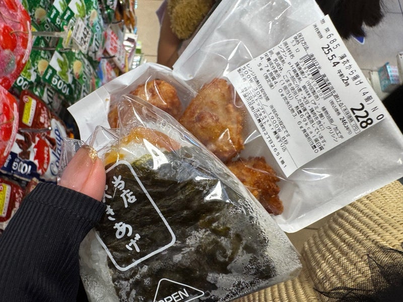 クロ PAで購入した品を爆食い
