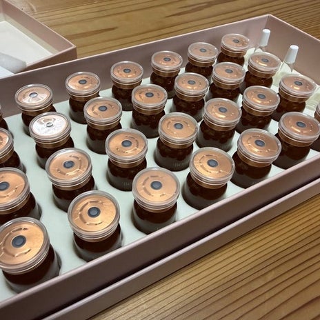 7日間でツヤ感が増したアンプルの画像