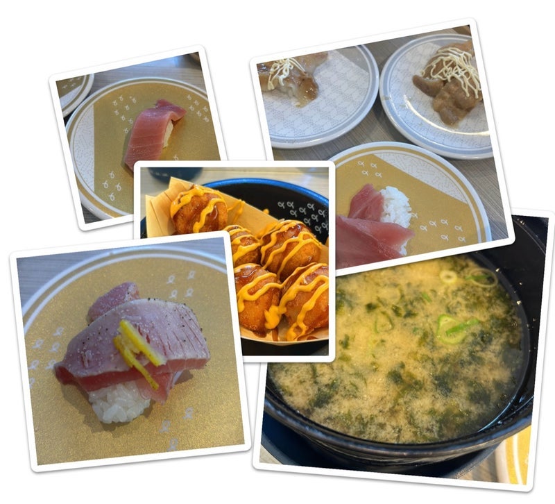 お呼ばれを勘違いし家族ではま寿司の画像