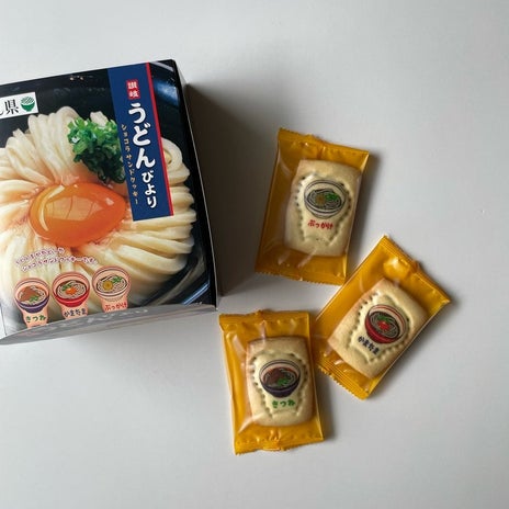うどんとみせかけた可愛いクッキーの画像