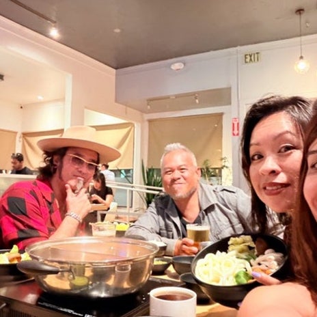 野沢直子 暑い日のしゃぶしゃぶの画像