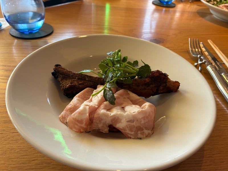 友人と頂いた満足のお高めランチの画像