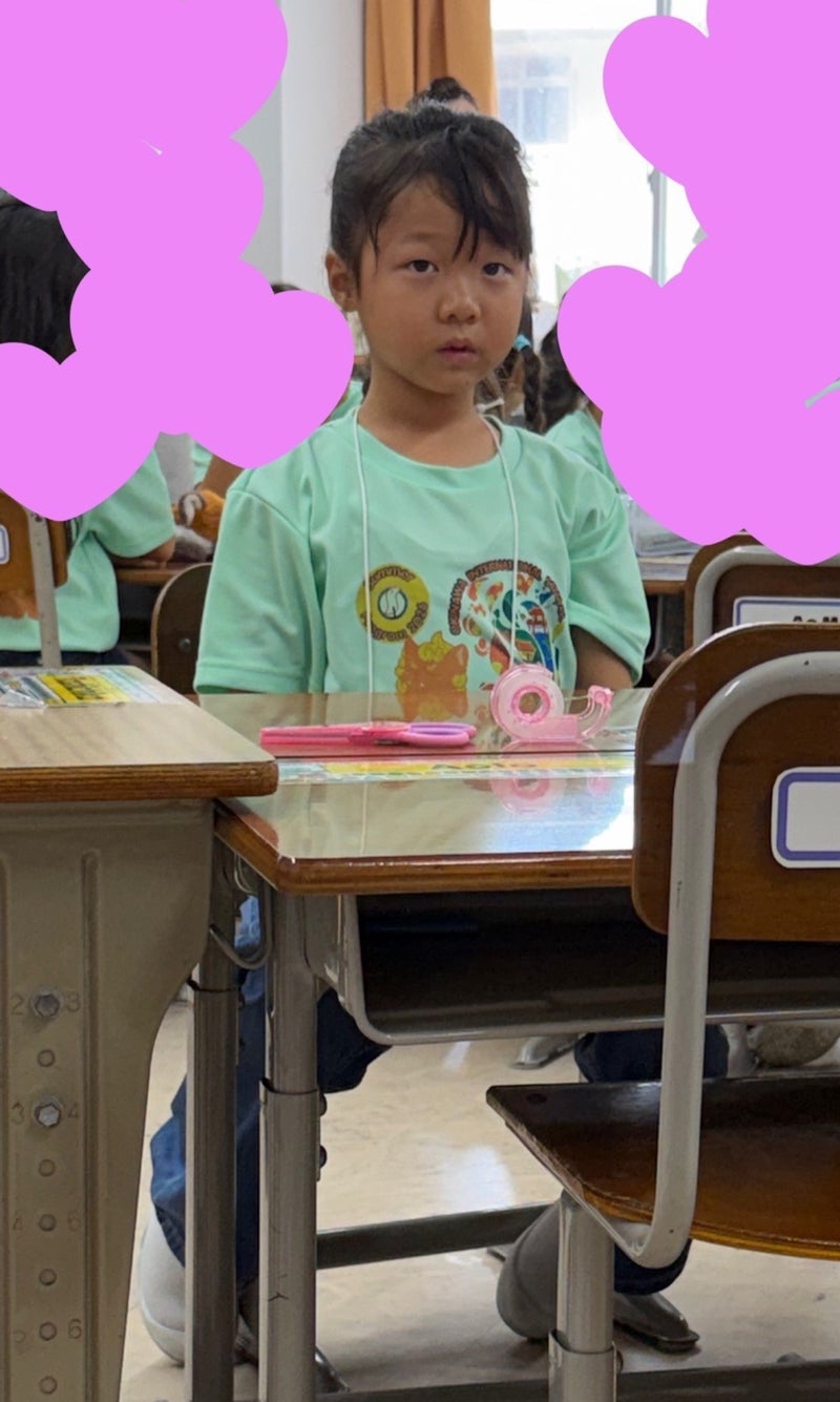 小原正子 参観日での長女の落ち着きの画像