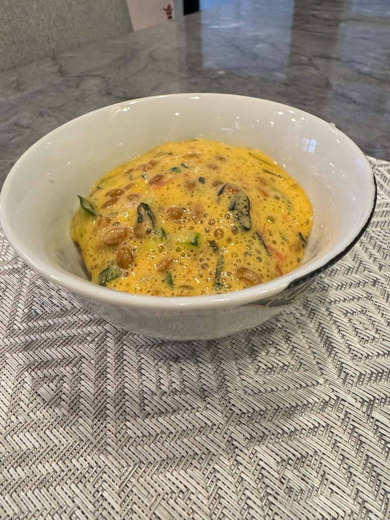 堀ちえみの夫 美味しい納豆ごはんの画像