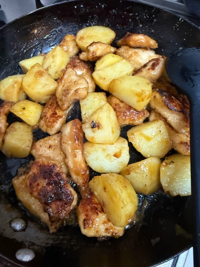 原田龍二の妻 鶏むね肉の甘辛炒めの画像