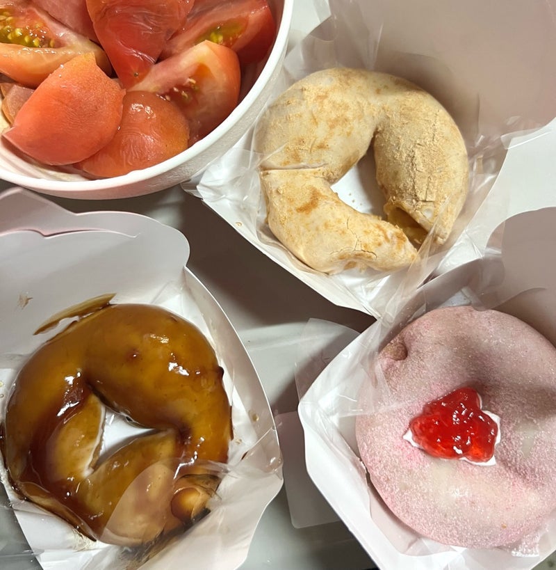 ミスドの思った以上に油っぽい味の画像