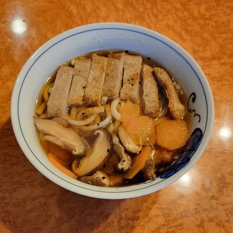 モト冬樹 手作りのじゃこ天うどんの画像