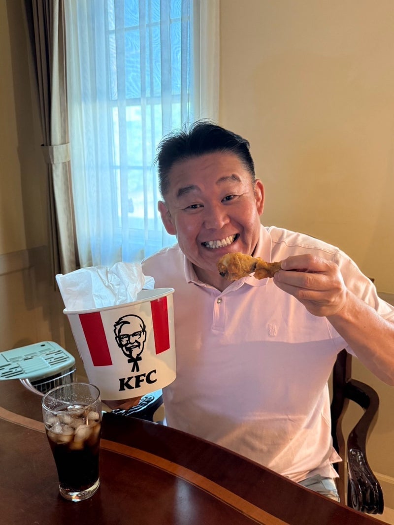 若乃花 独り占めしたKFCの品