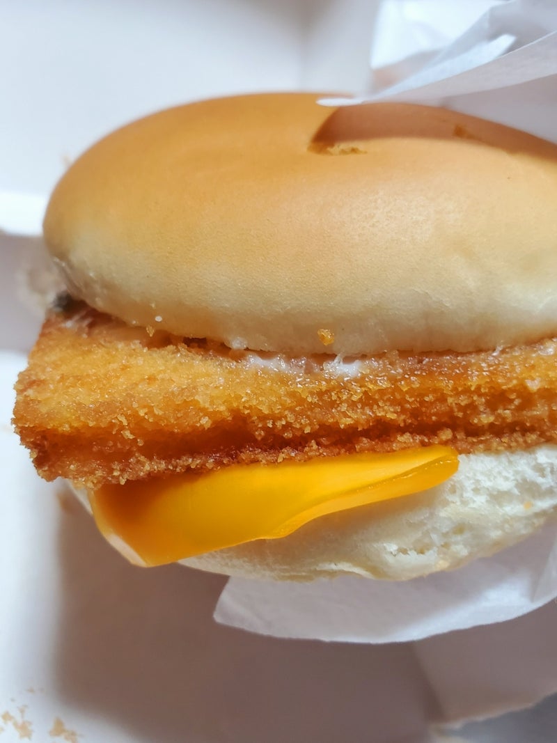 混雑していたマックでテイクアウトの画像