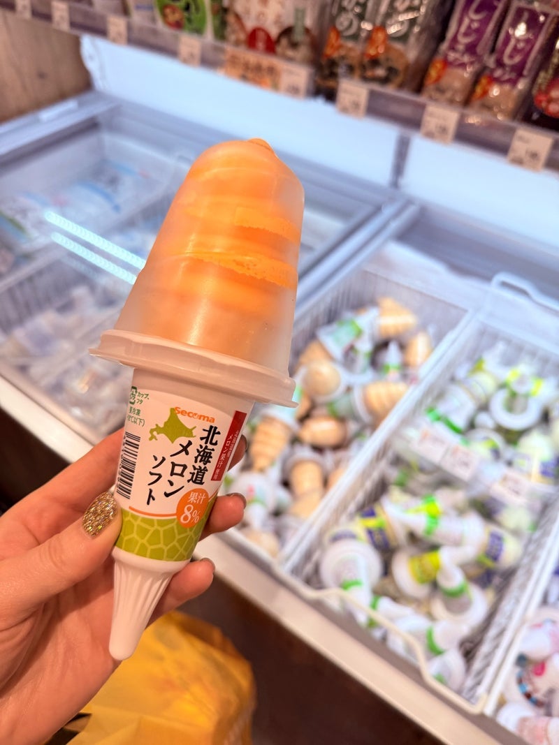 コンビニの美味しすぎたメロンソフトの画像