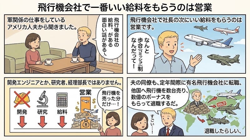 夫の同僚の数億円のボーナスの画像