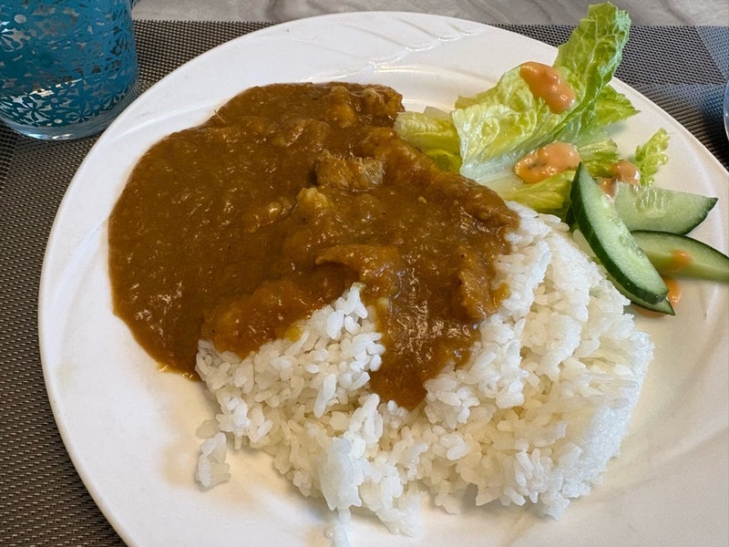 スーパーに間に合わず作ったカレーの画像