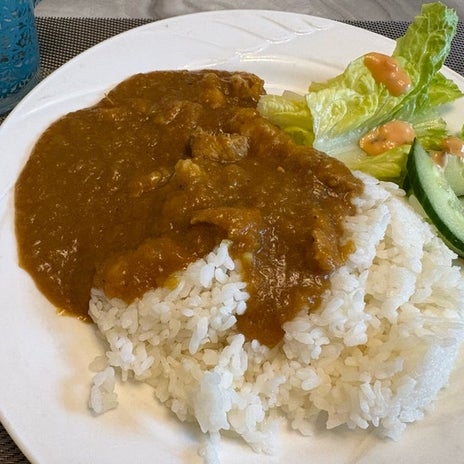 スーパーに間に合わず作ったカレーの画像