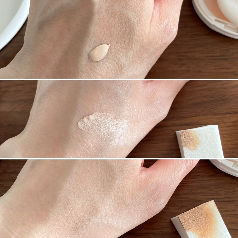 厚塗り感出ないファンデーションの画像