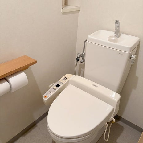 すぐくもる我が家のトイレの水洗の画像