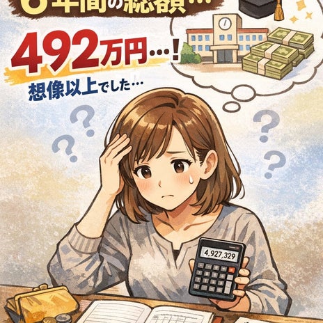 想像以上だった学費の最低ラインの画像