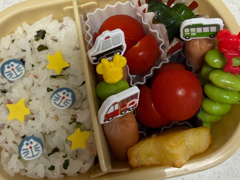 応援だった長男の大会のためのお弁当の画像