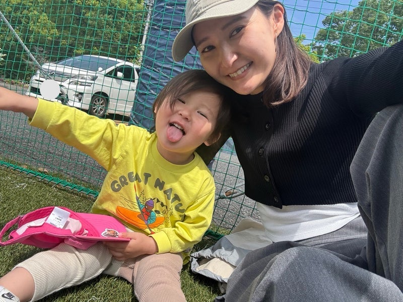 美優 帽子嫌いの次男への恐竜作戦の画像