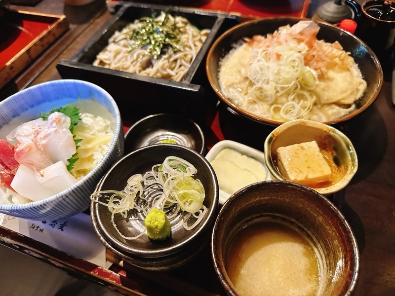 渡辺美奈代 夫とお蕎麦ランチ