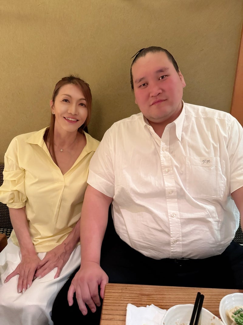 初対面の元横綱・照ノ富士と食事