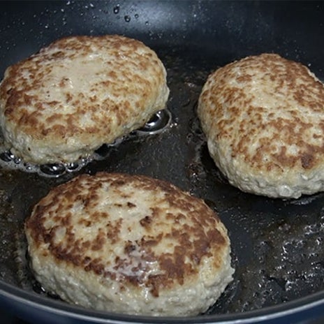 豆腐でふんわり柔らか和風ハンバーグの画像