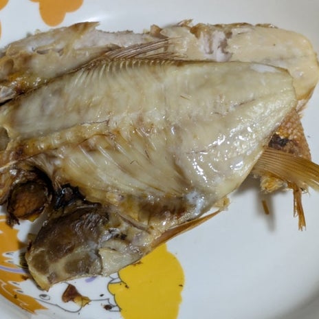 とても美味しかった焼いた金目鯛の画像