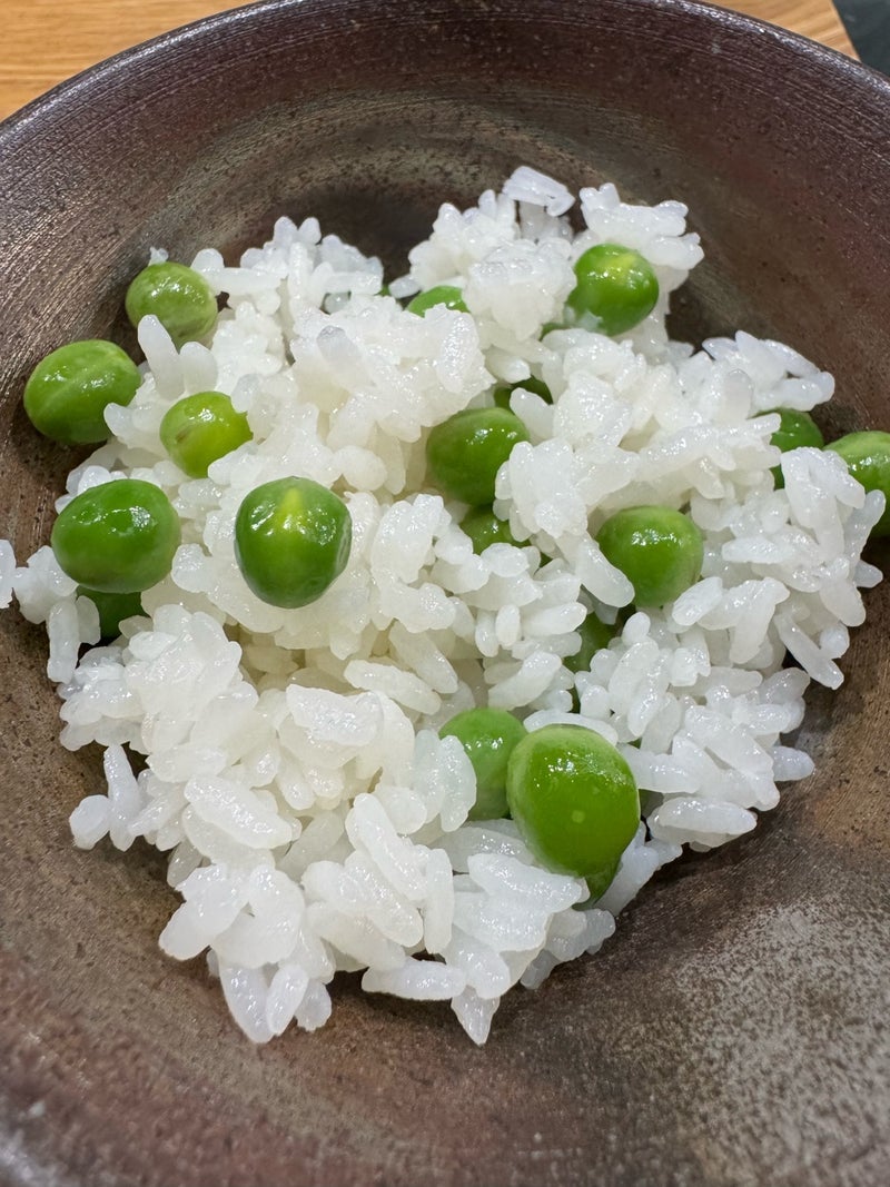 江口ともみ 久しぶりに豆ご飯作りの画像