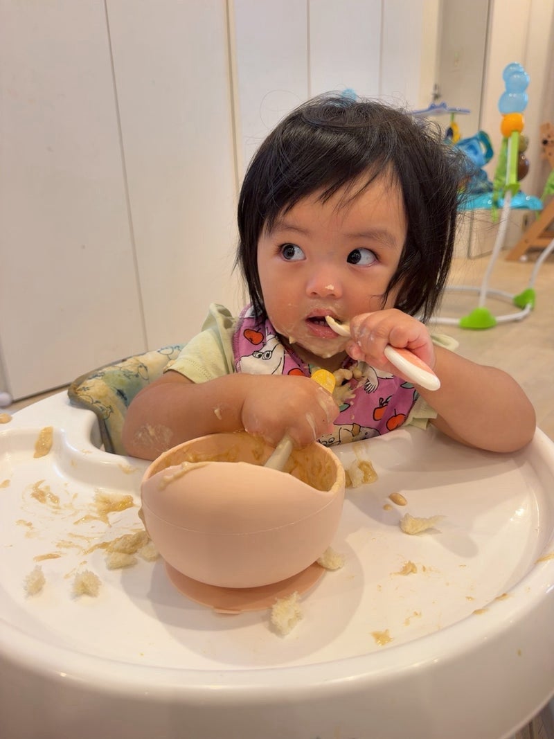 川崎希 次女の1日4回のお風呂の画像
