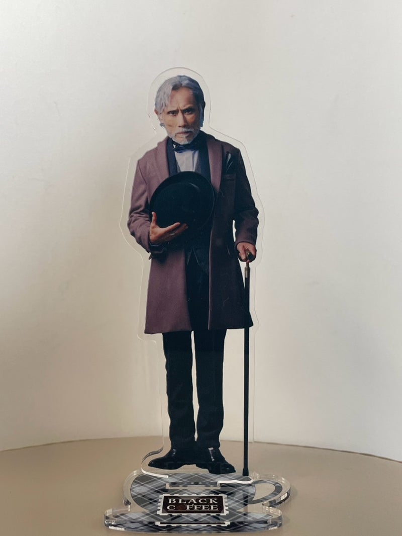 片岡鶴太郎 完成したアクスタ2種類の画像