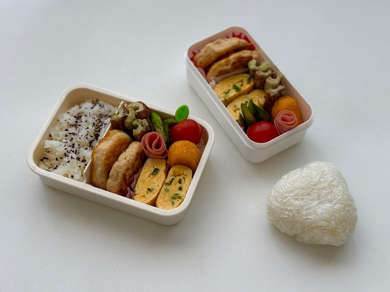 体調を崩した息子のためのW弁当の画像