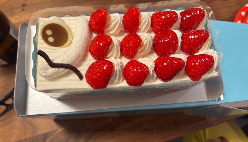 江上敬子 友人が買ったケーキ
