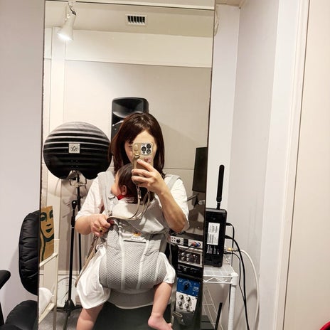 AKINA 1ヶ月半検診で子の成長を実感の画像