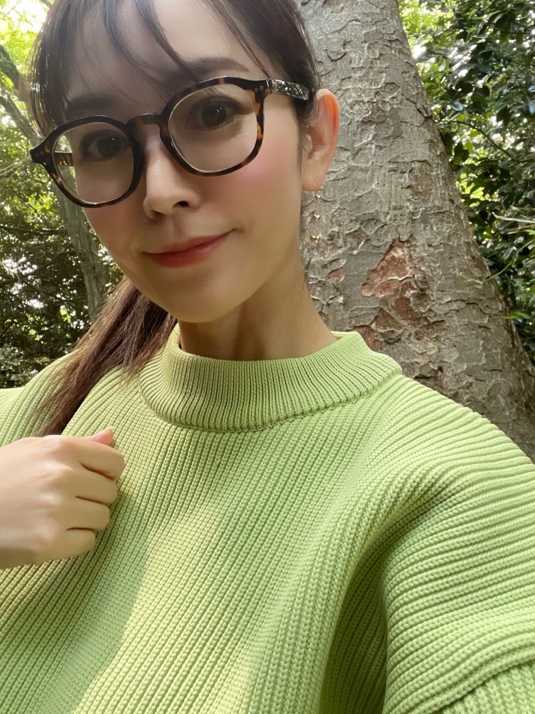 細川直美 愛用しているメガネ