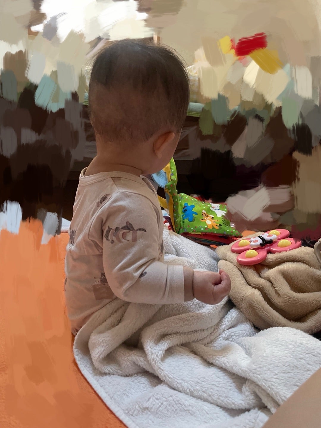 成長が早すぎるbabyに伝えること