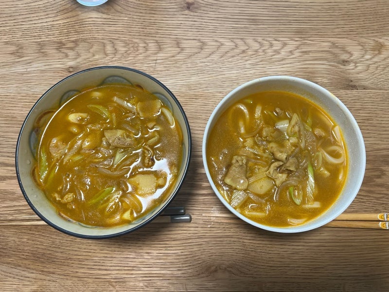 断然美味しかったカレーうどんの画像