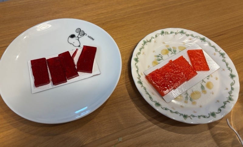 大人むけと子供向けお菓子の好みの画像