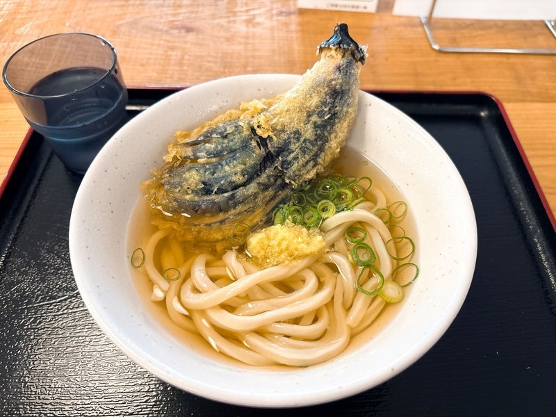 出汁を吸って超ジューシーなナス天の画像