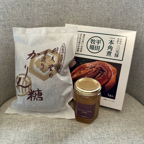 研ナオコ 山形の親戚からのお土産の画像