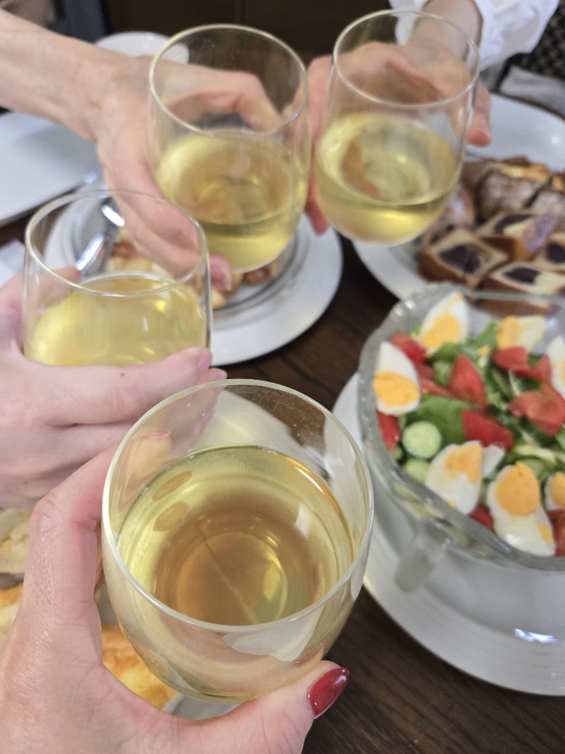 9匹のワンちゃんとの楽しい会の画像