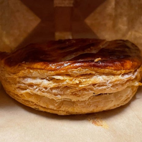 温めて美味しく食べたアップルパイの画像