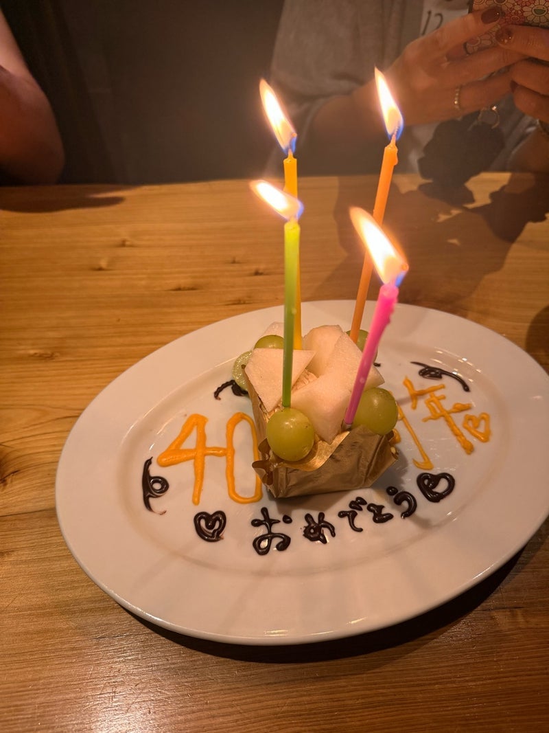 渡辺満里奈 40周年のサプライズ祝いの画像