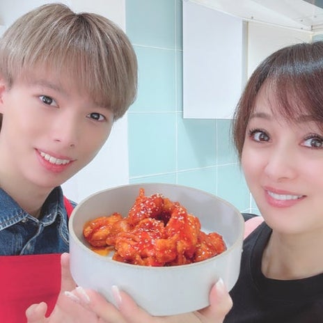 美奈代 次男と作るヤンニョムチキンの画像