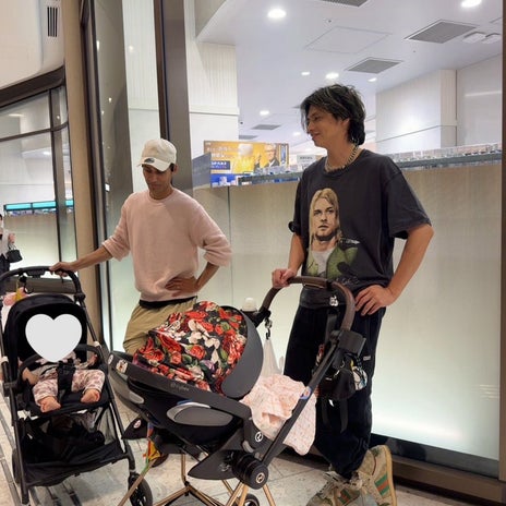 アレク 長女のお下がりベビーカーの画像