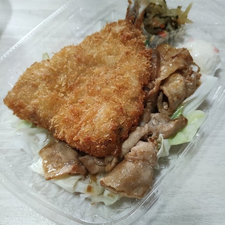ほっともっとで買ったおいしい弁当の画像