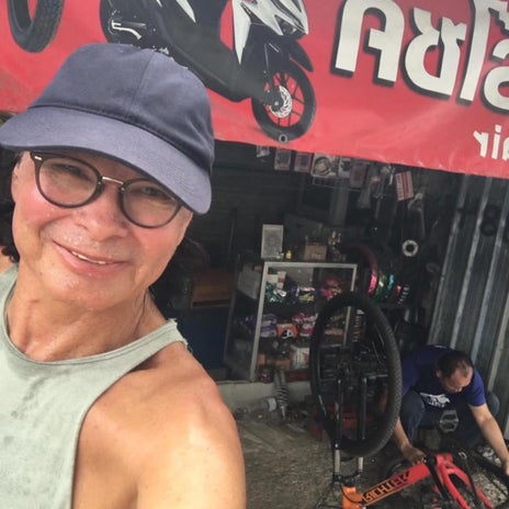 アレク父がタイ移住し自転車生活の画像