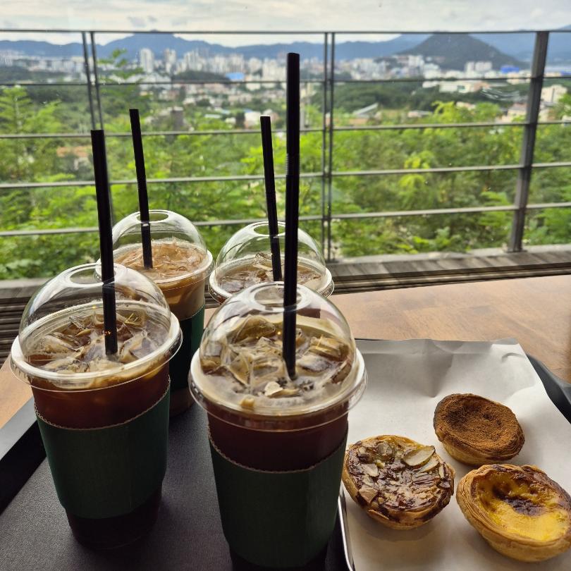 家族と行った景色が綺麗なカフェの画像