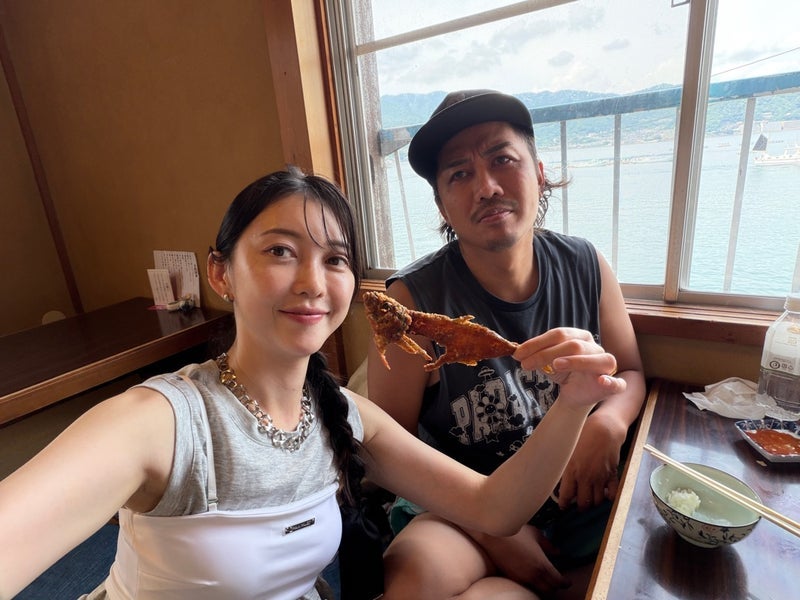 ぷちあや 釣った魚のからあげと塩焼きの画像